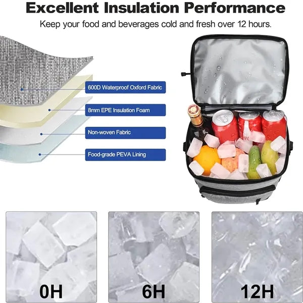 Large Capacity Cooler Backpack