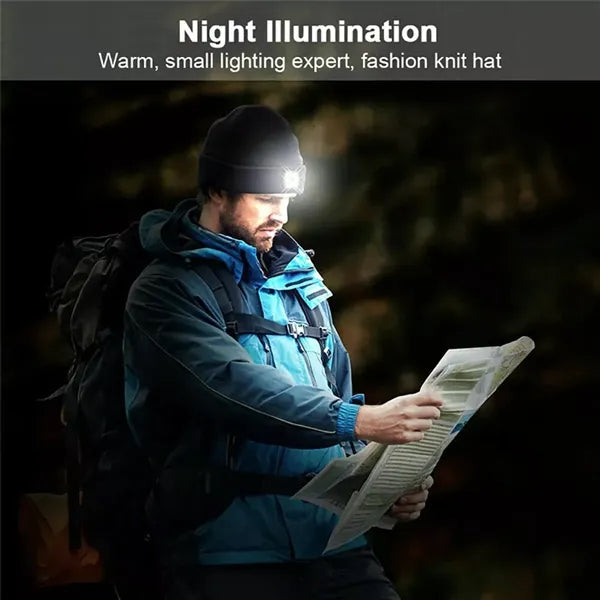 Beanie Hat With Led Light