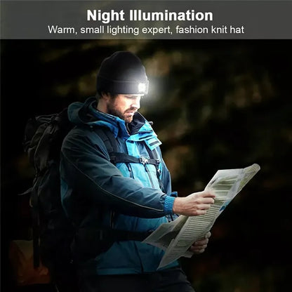 Beanie Hat With Led Light