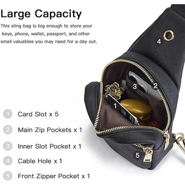 Sling Bag Crossbody Fanny Packs