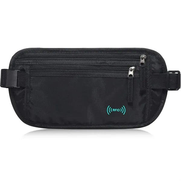 Rfid Money Belt Passport Holder