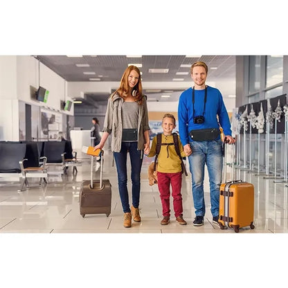 Rfid Money Belt Passport Holder