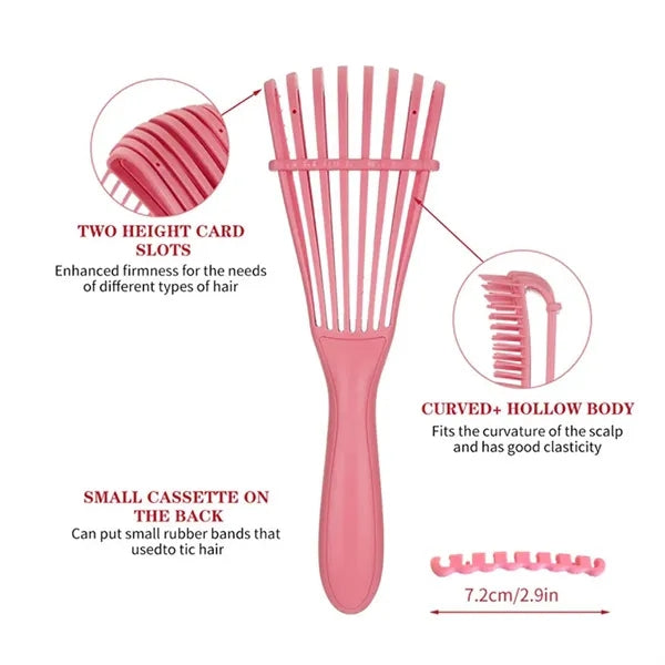 Shampoo Smooth Hair Octopus Comb