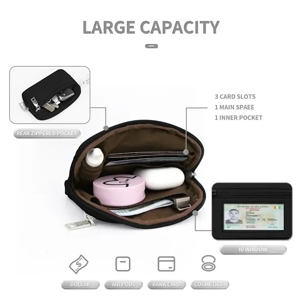 Nylon Wristlet Pouch