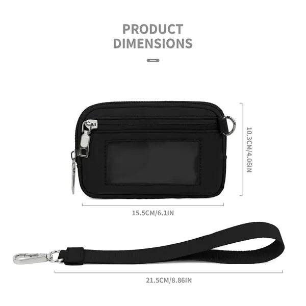 Nylon Wristlet Pouch