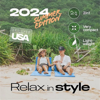 Portable Beach Lounger Ideal Tanning Mat