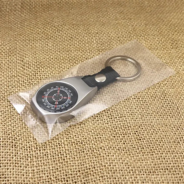 Portable Compass Keychain