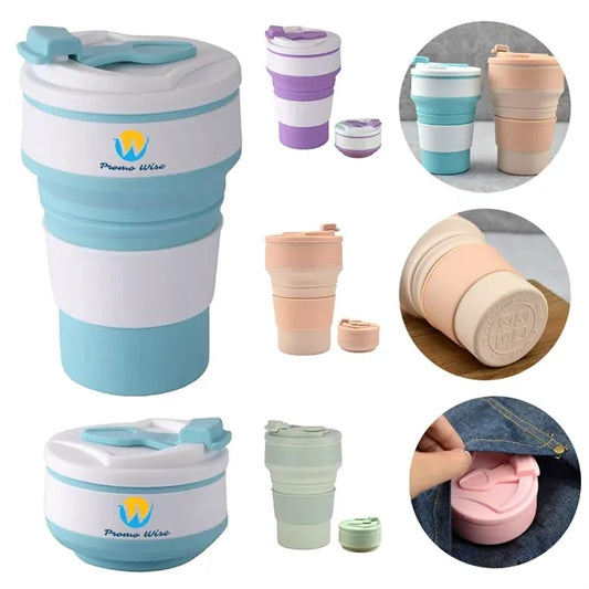 12/17 oz Silicone Collapsible Cups
