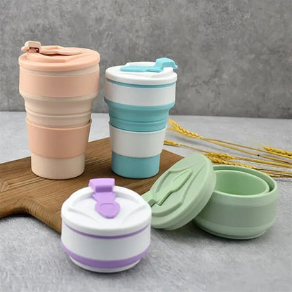 12/17 oz Silicone Collapsible Cups