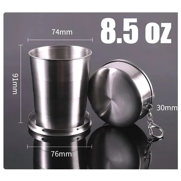 Stainless Steel Collapsible Cups