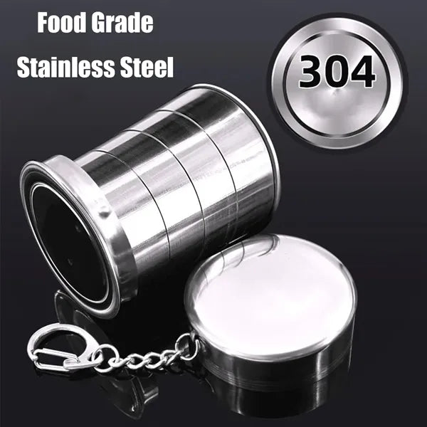Stainless Steel Collapsible Cups