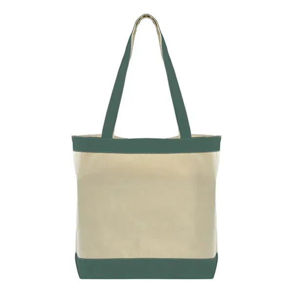Custom Two Tone Tote Bag 12 OZ