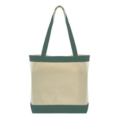 Custom Two Tone Tote Bag 12 OZ