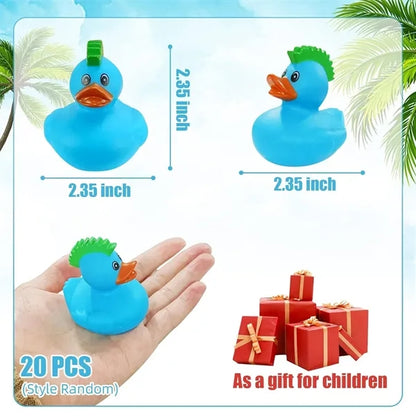 Mohawk Toy Rubber Ducks