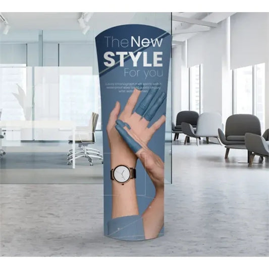 Fabric Display Stand Tower A Package (33.46" x 78.74")