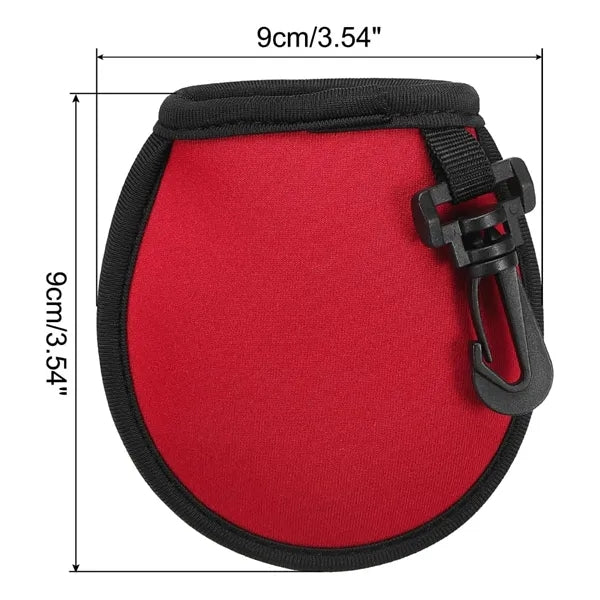 Golf Ball Cleaner Pouch With Hook