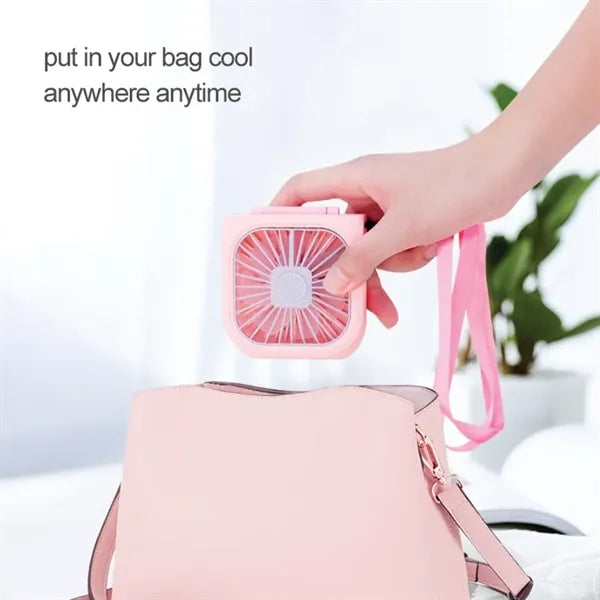 Power Bank and Folding Neck Fan