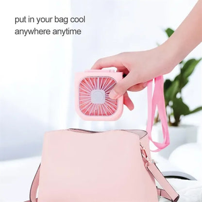 Power Bank and Folding Neck Fan