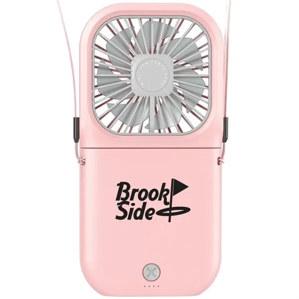 Power Bank and Folding Neck Fan