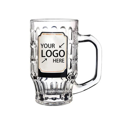 13oz Glass Beer Mug