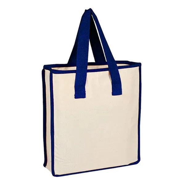 Accent Color Canvas Shopping Bag 12 OZ
