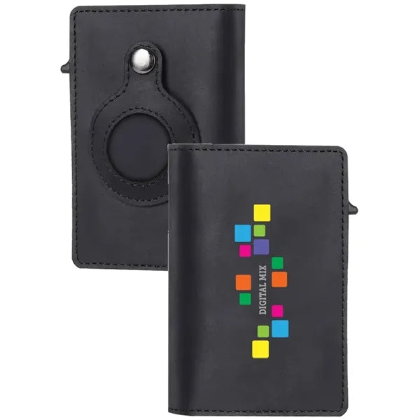 RFID Blocking Card Wallet with Airtag Pocket