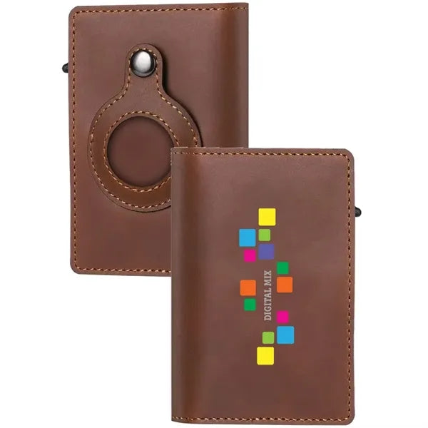 RFID Blocking Card Wallet with Airtag Pocket