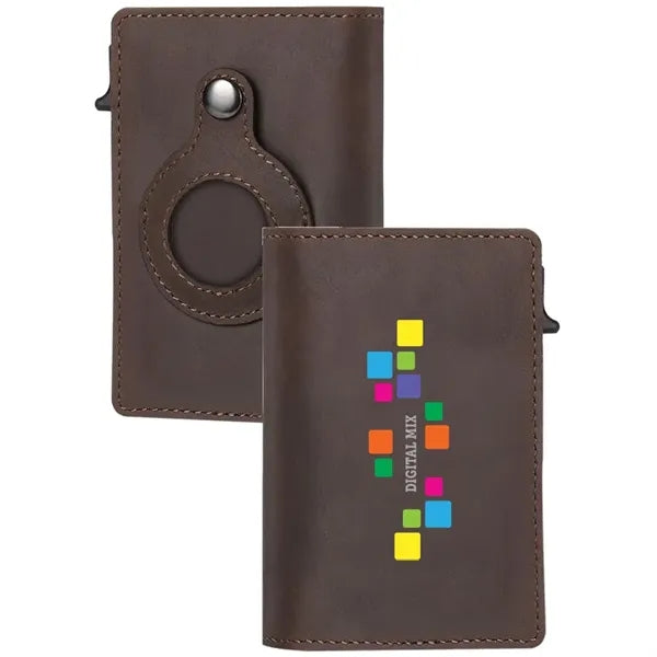 RFID Blocking Card Wallet with Airtag Pocket