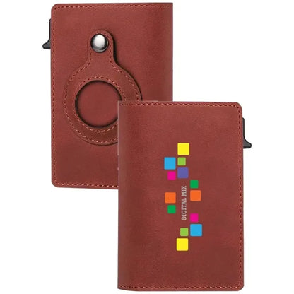RFID Blocking Card Wallet with Airtag Pocket