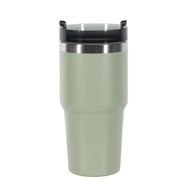 20 Oz Steel Vacuum Insulated Tumbler W/ Lid & Straw