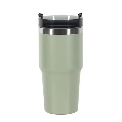 20 Oz Steel Vacuum Insulated Tumbler W/ Lid & Straw