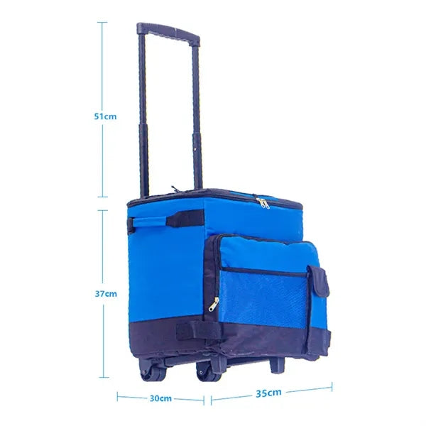 43L Collapsible Cooler with Wheels