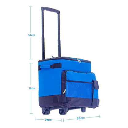 43L Collapsible Cooler with Wheels