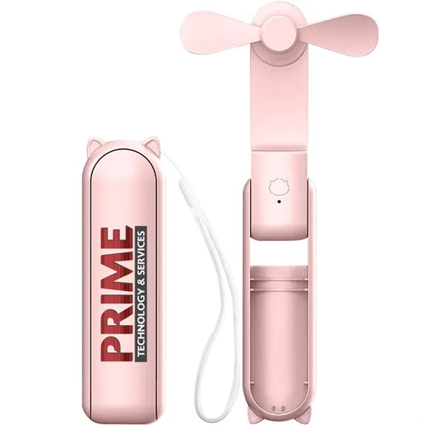 1500mAh Handheld Fan and Power Bank
