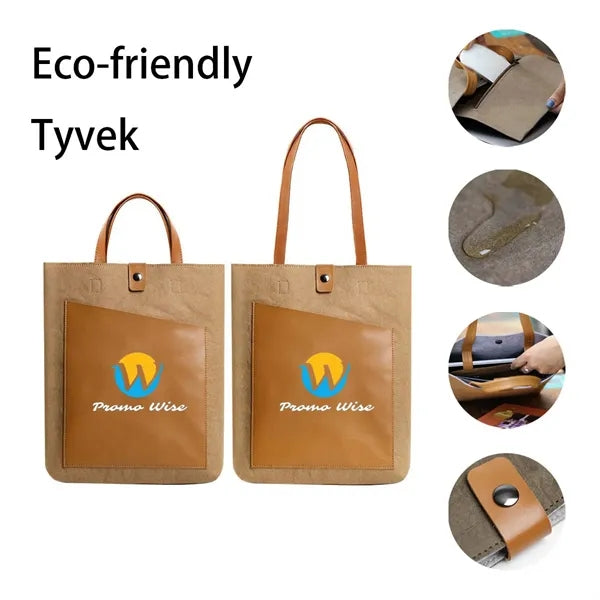 Recycled Eco-friendly Laptop Tote Bag Briefcase with Handle