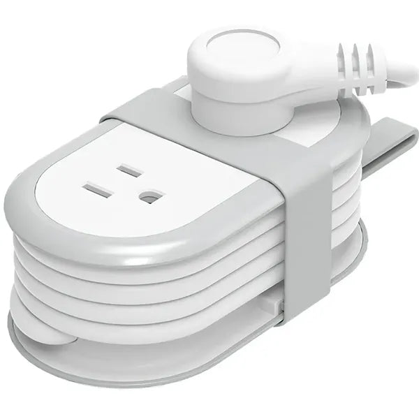 Small Travel Power Strip with 4Ft Extension Cord
