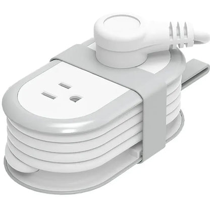 Small Travel Power Strip with 4Ft Extension Cord