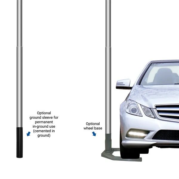 Multi-Use Telescoping Flag Pole