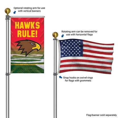 Multi-Use Telescoping Flag Pole