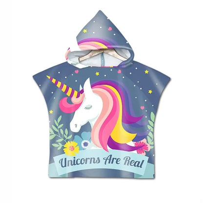 Sublimation Quick Towel Kids Hooded Beach