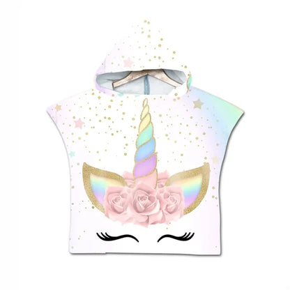 Sublimation Quick Towel Kids Hooded Beach