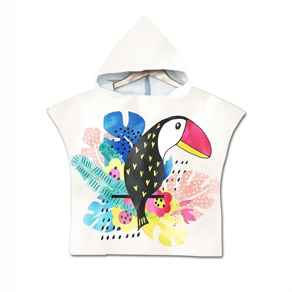 Sublimation Quick Towel Kids Hooded Beach