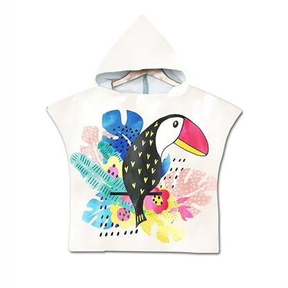 Sublimation Quick Towel Kids Hooded Beach