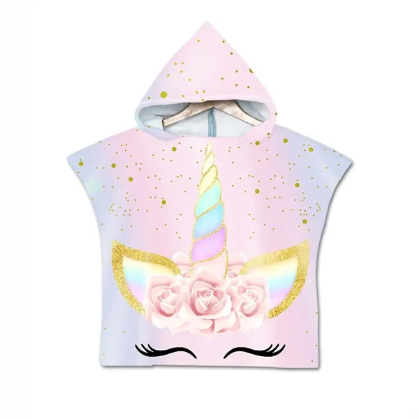 Sublimation Quick Towel Kids Hooded Beach
