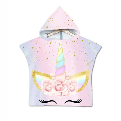 Sublimation Quick Towel Kids Hooded Beach