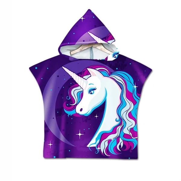 Sublimation Quick Towel Kids Hooded Beach