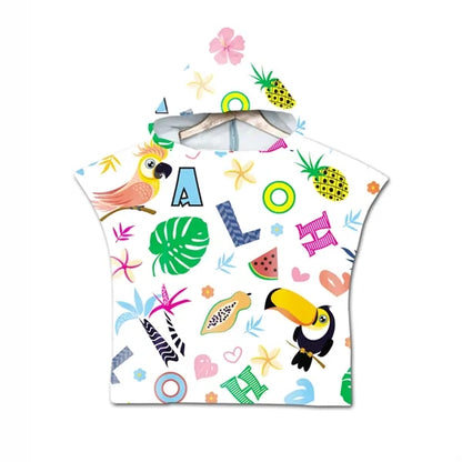 Sublimation Quick Towel Kids Hooded Beach