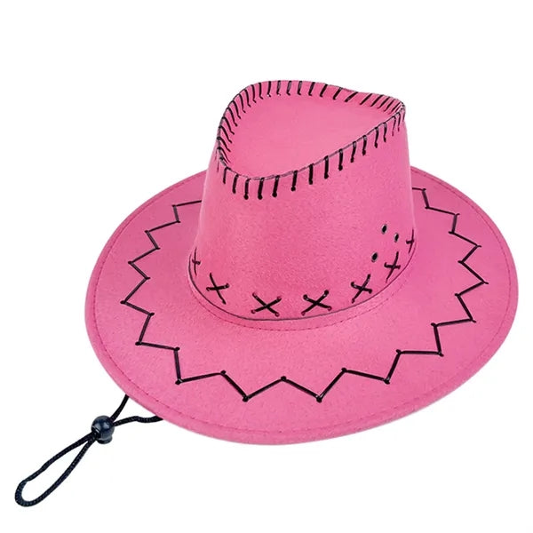 Wide Brim Suede Cowboy Hats