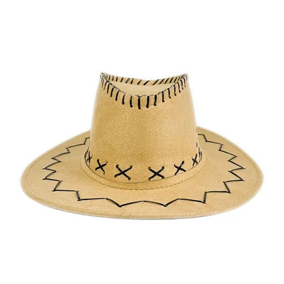 Wide Brim Suede Cowboy Hats