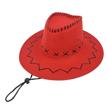 Wide Brim Suede Cowboy Hats